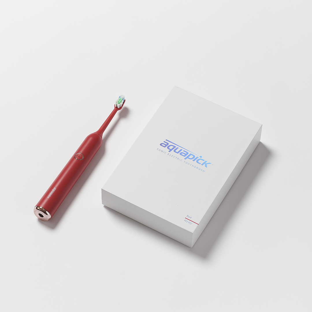 AQ – 102B Sonic Electric Toothbrush - Red